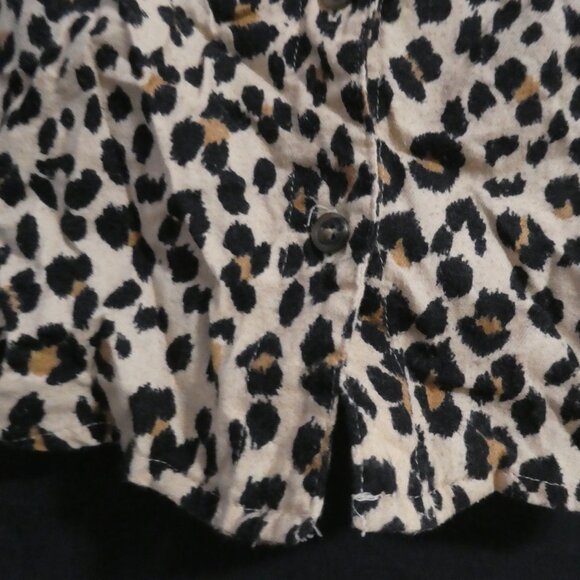 OLD NAVY | 18-24 months | Leopard Print Button-Up Short Sleeve Dress | NWOT - Picture 9 of 15
